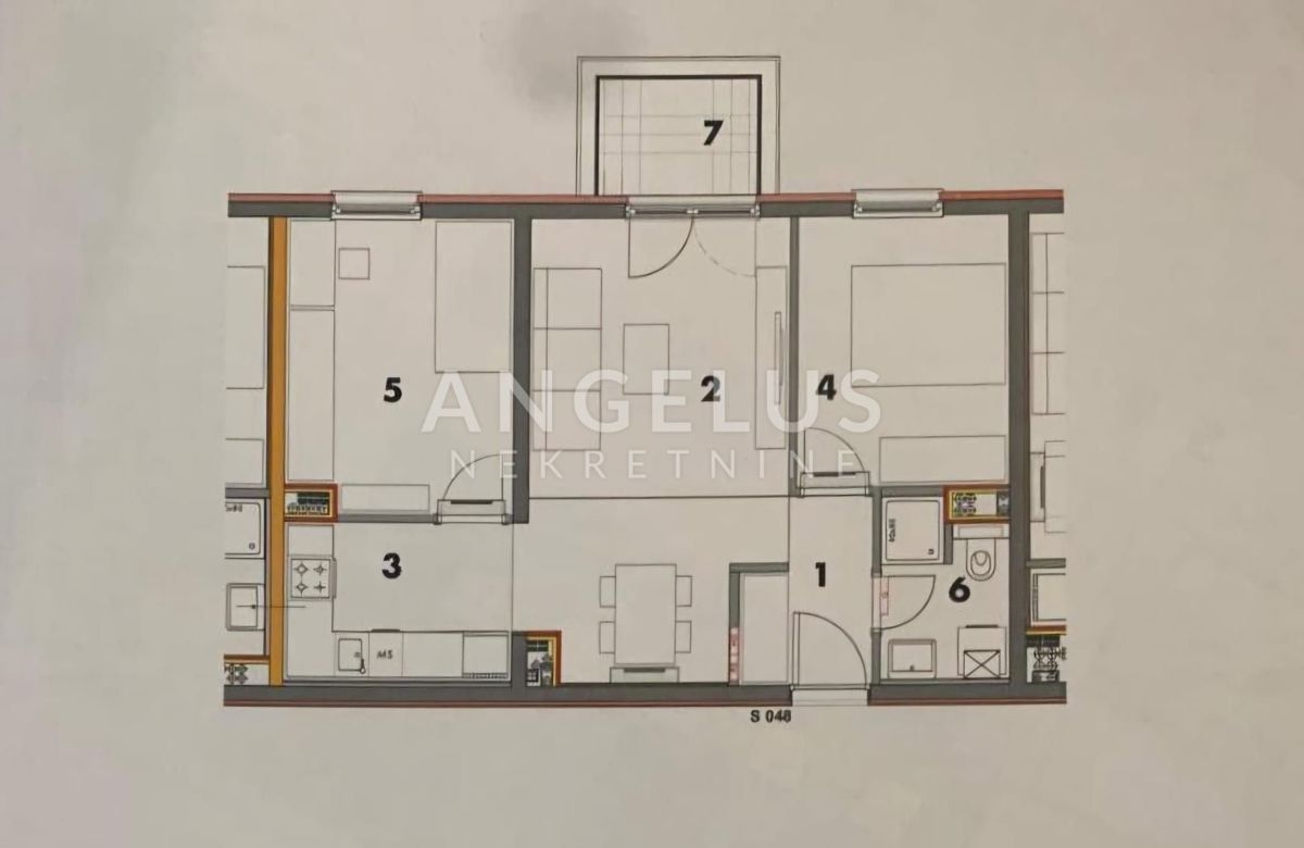 Hrvaška, NOVOGRADNJA, dvosobno stanovanje z garažo, 56.93 m2, PRODAMO