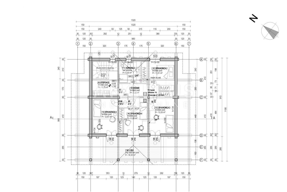 Zaprešić, Jablanovec - Čudovita hiša iz lesenih trupov za prodajo. 230m2