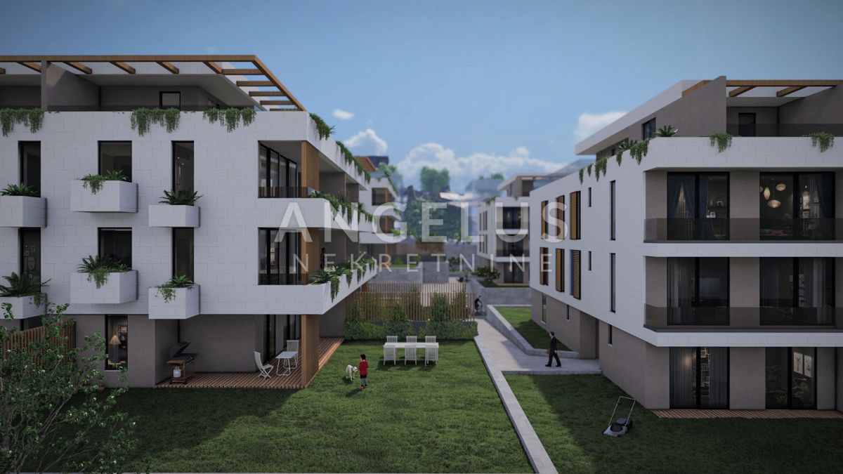 Hrvaška, Split, Žnjan - Luksuzna NOVOGRADNJA, enosobno stanovanje - 43,73 m2, PRODAJA