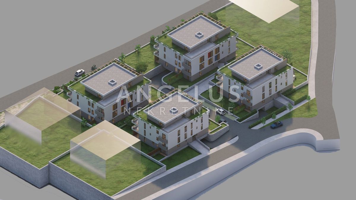 Hrvaška, Split, Žnjan - Luksuzna NOVOGRADNJA, enosobno stanovanje - 43,73 m2, PRODAJA