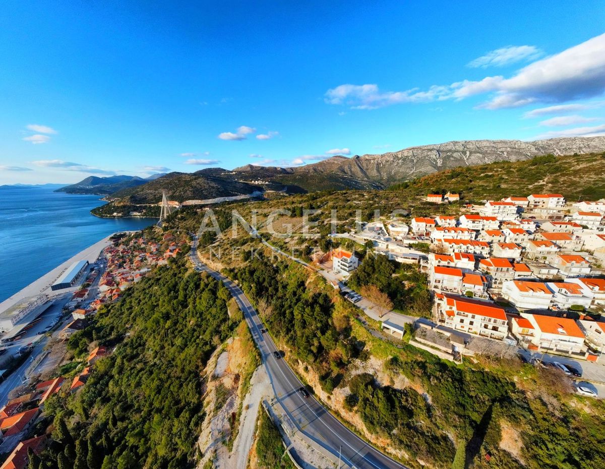 Hrvaška, Dubrovnik, Nuncijata - gradbeno zemljišče s panoramskim pogledom, 540m2