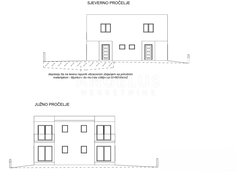 Hiša Medulin, 80m2