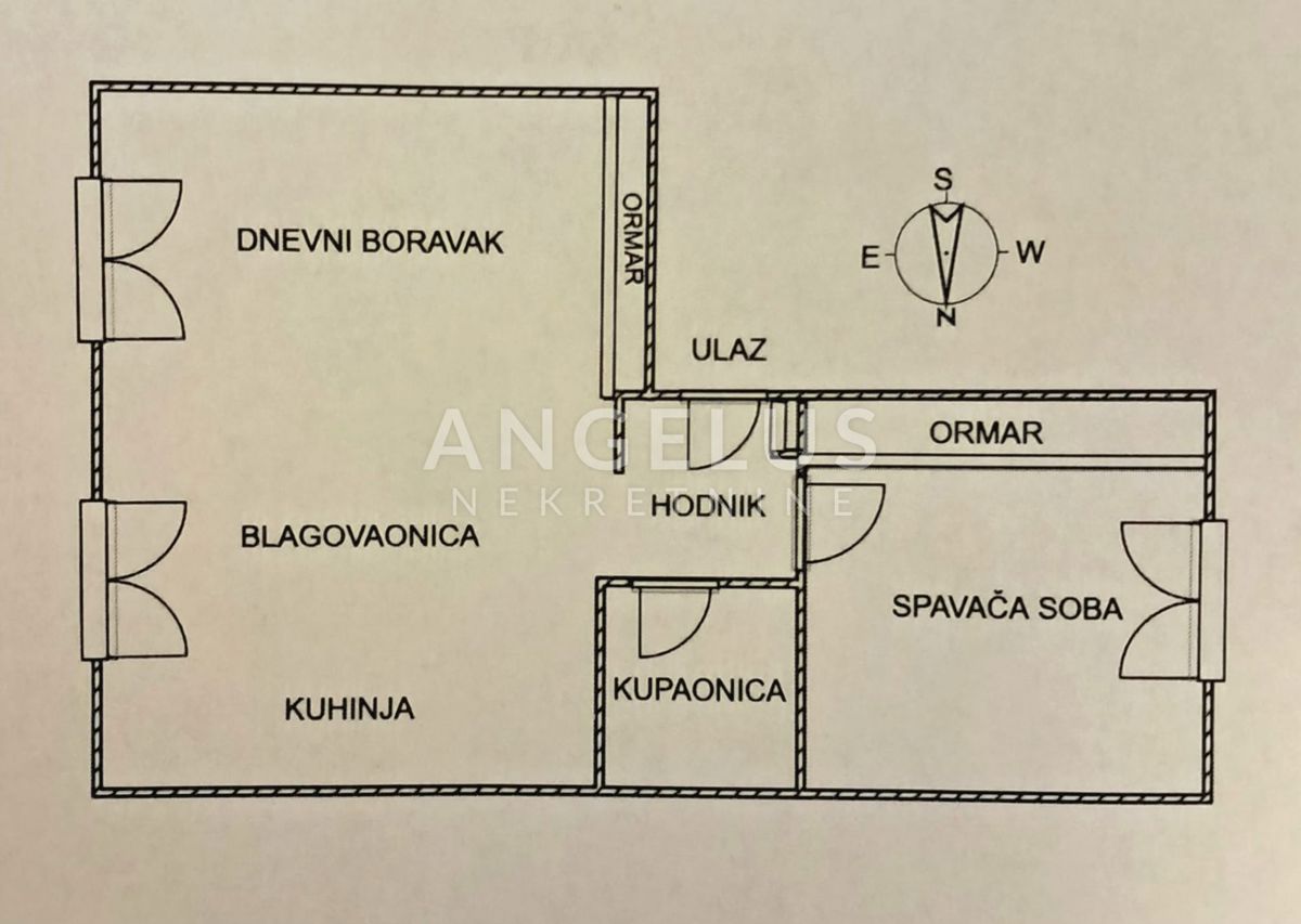 Stanovanje Trešnjevka, Trešnjevka - Sjever, 62m2