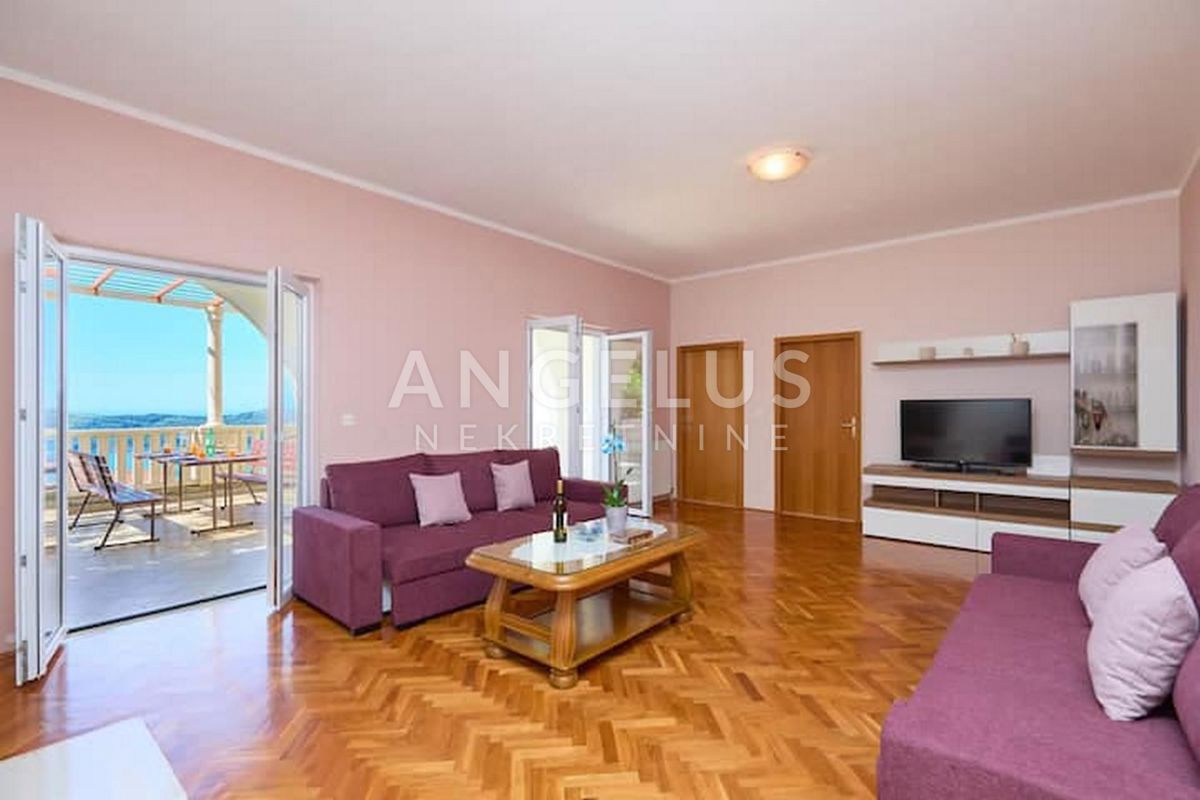 Hrvaška, Dubrovnik, Orašac - Samostojna kamnita hiša s panoramskim pogledom na morje - NAPRODAJ