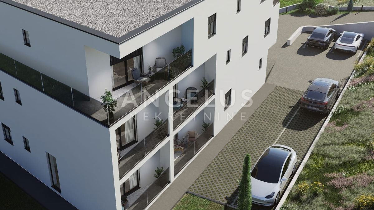 Kaštel Novi - 1sobno stanovanje, novogradnja NAPRODAJ