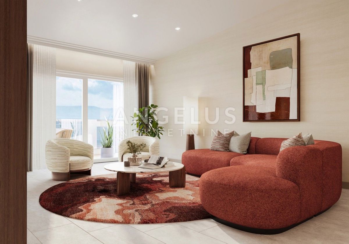 Novi Vinodolski, Mövenpick - penthouse 125m2 s pogledom na morje