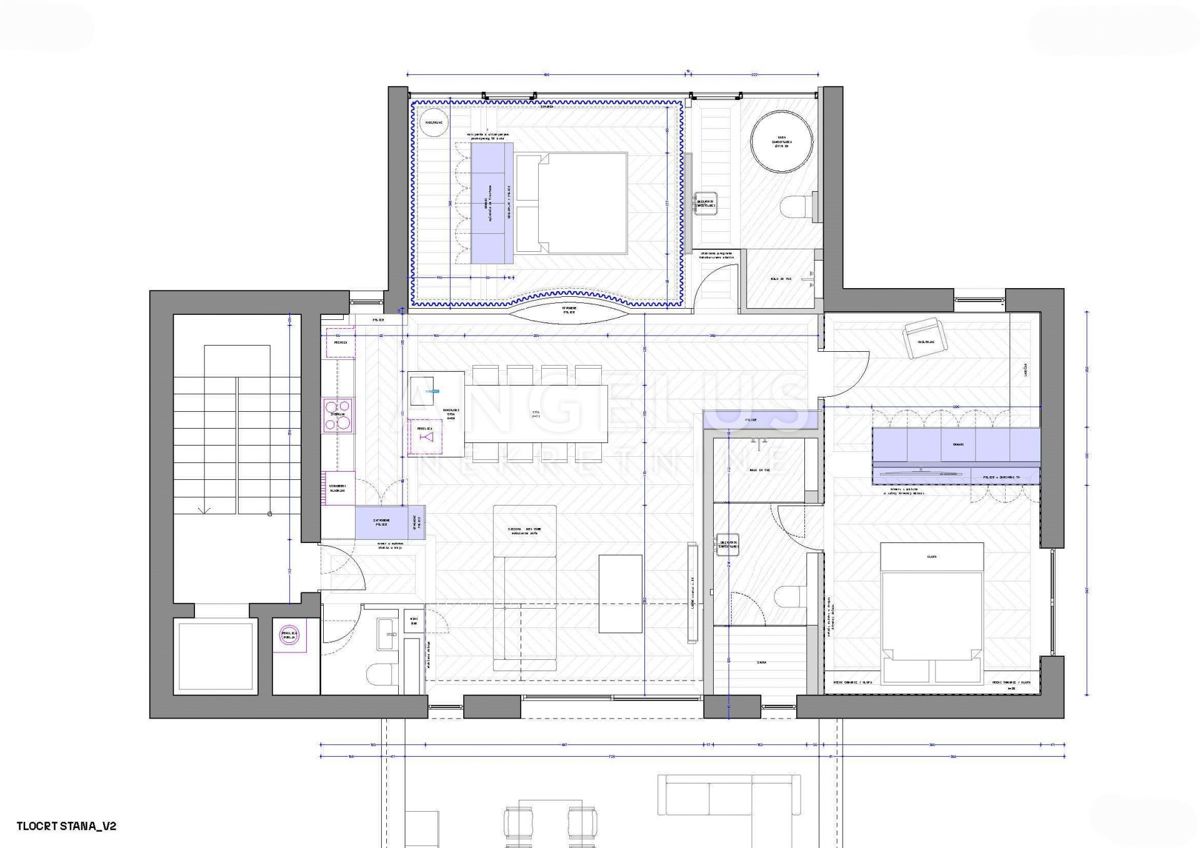 Zagreb, Šalata - Penthouse (nova zgradba) 130m2