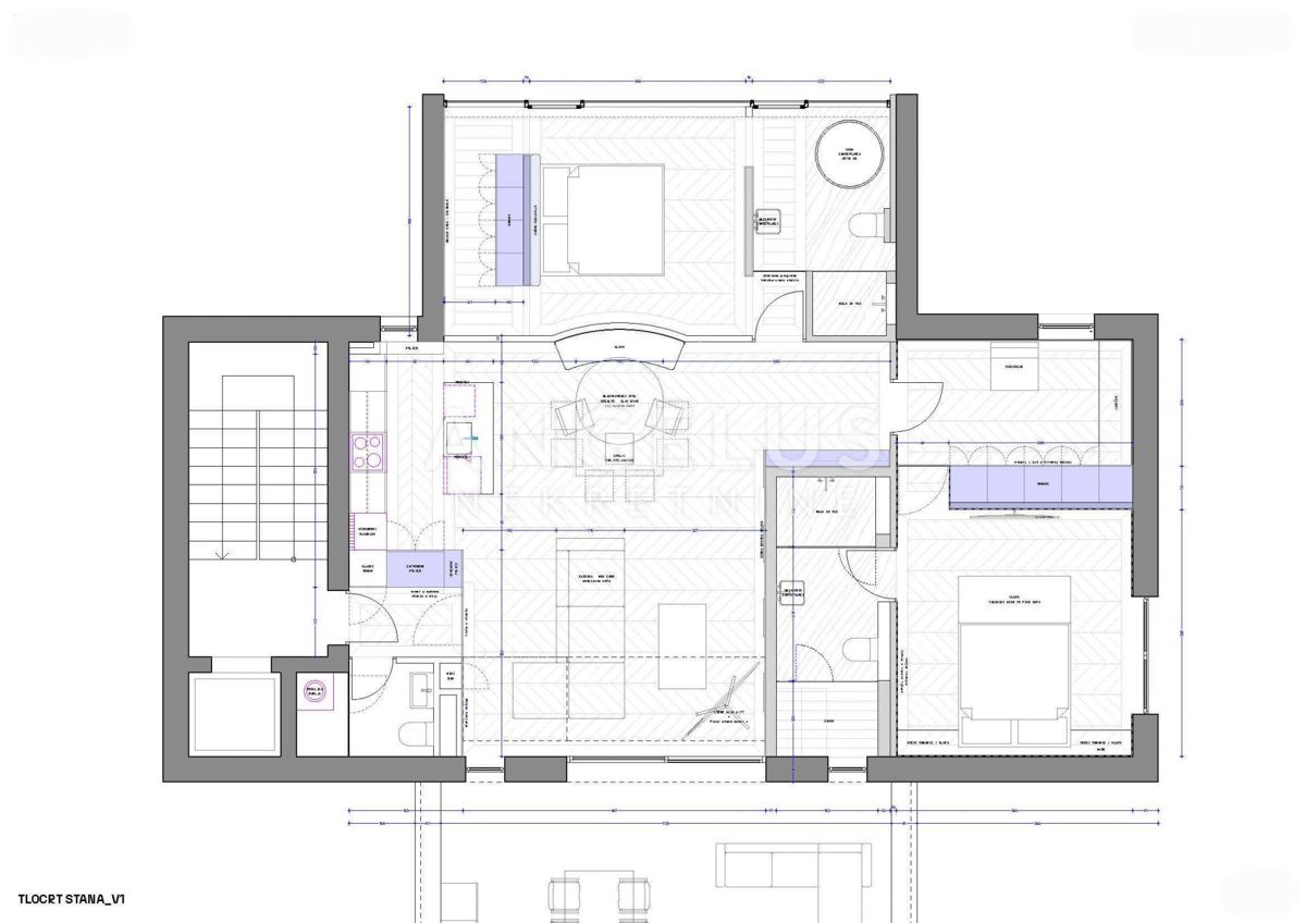 Zagreb, Šalata - Penthouse (nova zgradba) 130m2