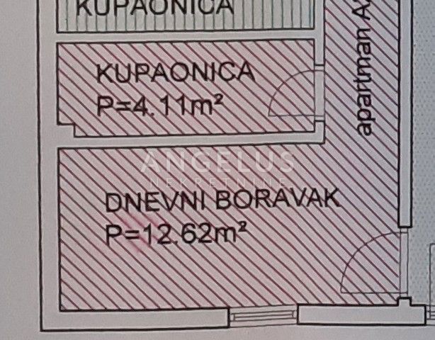 Šolta, Maslinica - garsonjera v centru Maslinice, 17 m2 PRODAJA