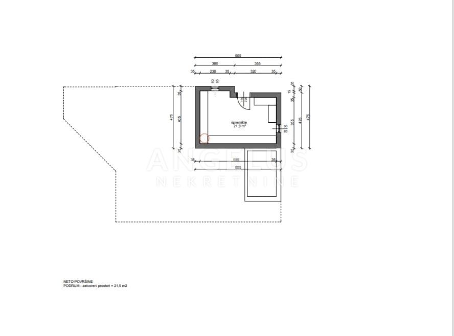 Istra, Barban - Nedokončana vila z bazenom, 174m2, naprodaj!