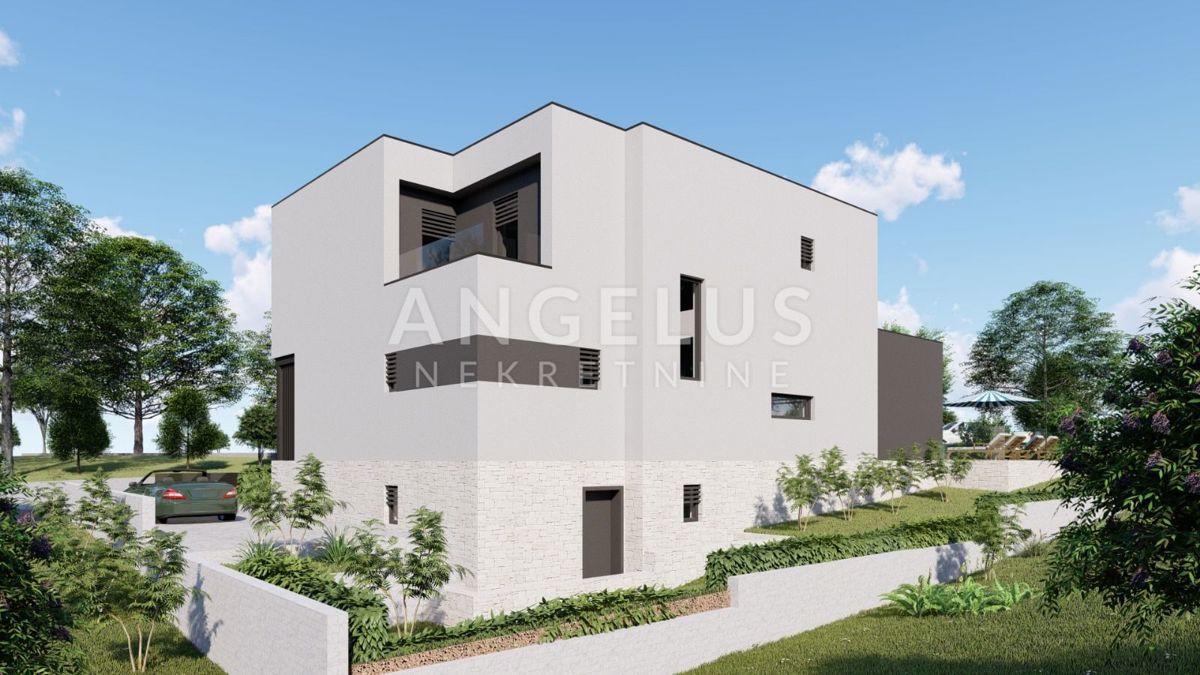 Istra, Barban - Nedokončana vila z bazenom, 174m2, naprodaj!