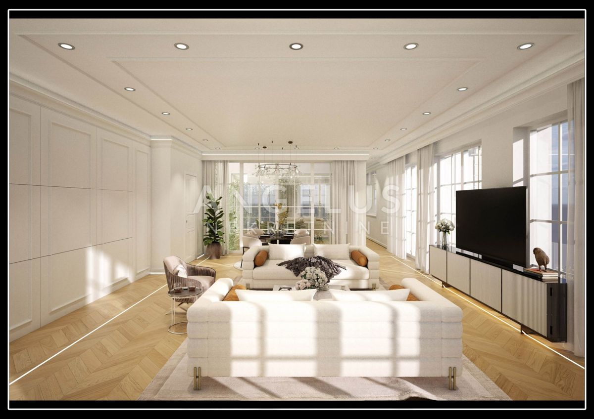 Zagreb, Srebrnjak - luksuzno penthouse 200m2 z garažo