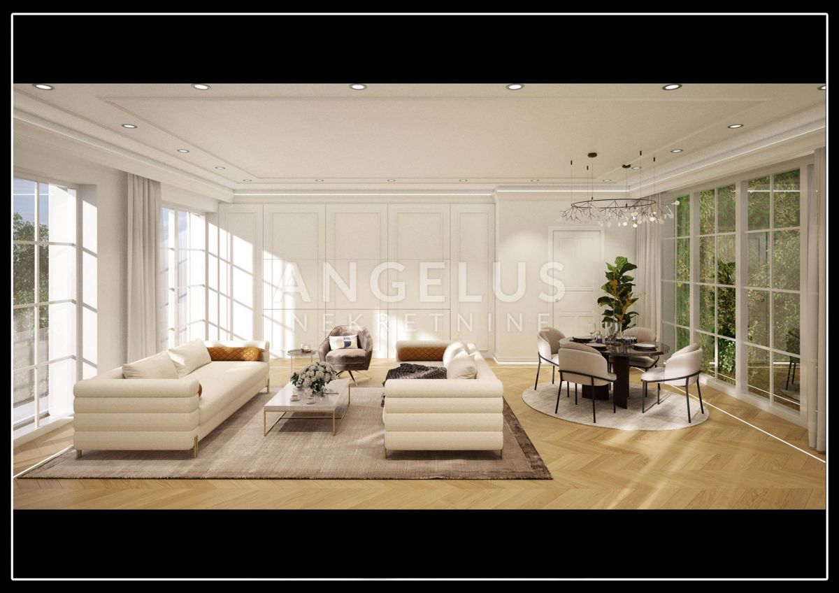 Zagreb, Srebrnjak - luksuzno penthouse 200m2 z garažo