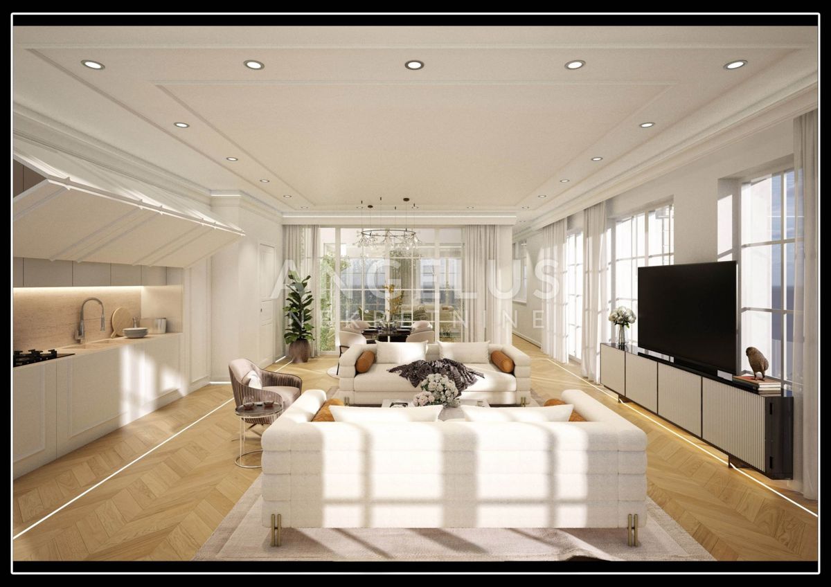 Zagreb, Srebrnjak - luksuzno penthouse 200m2 z garažo