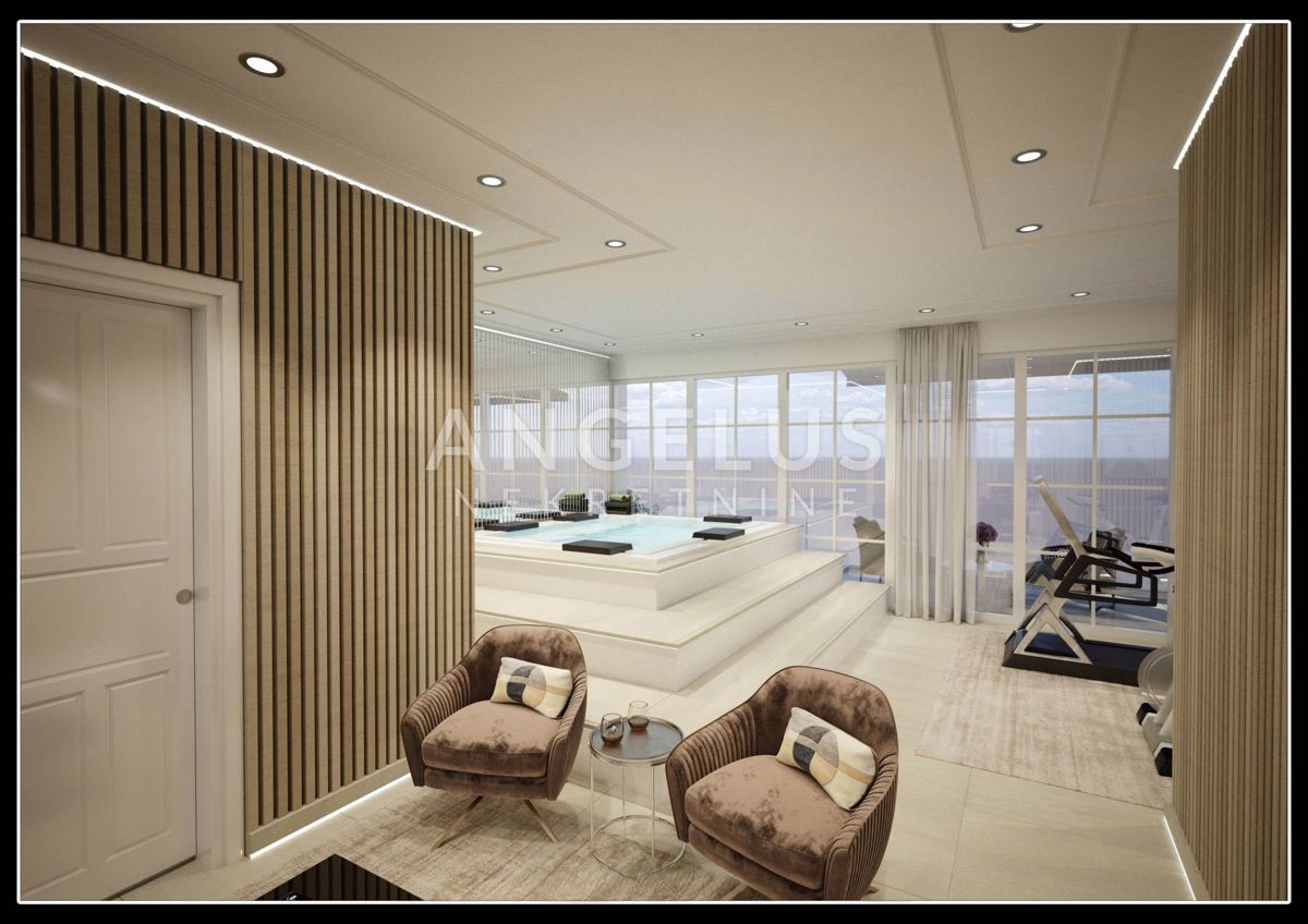 Zagreb, Srebrnjak - luksuzno penthouse 200m2 z garažo