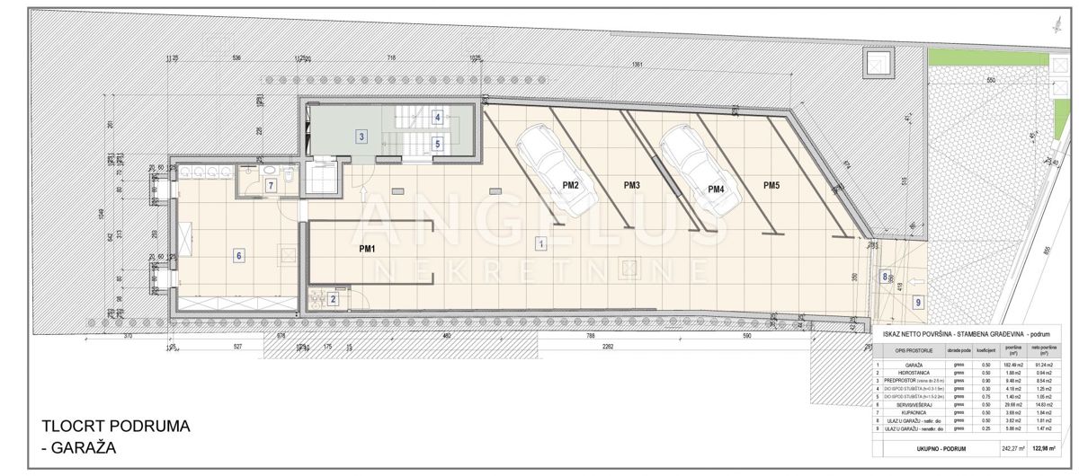 Zagreb, Srebrnjak - luksuzno penthouse 200m2 z garažo