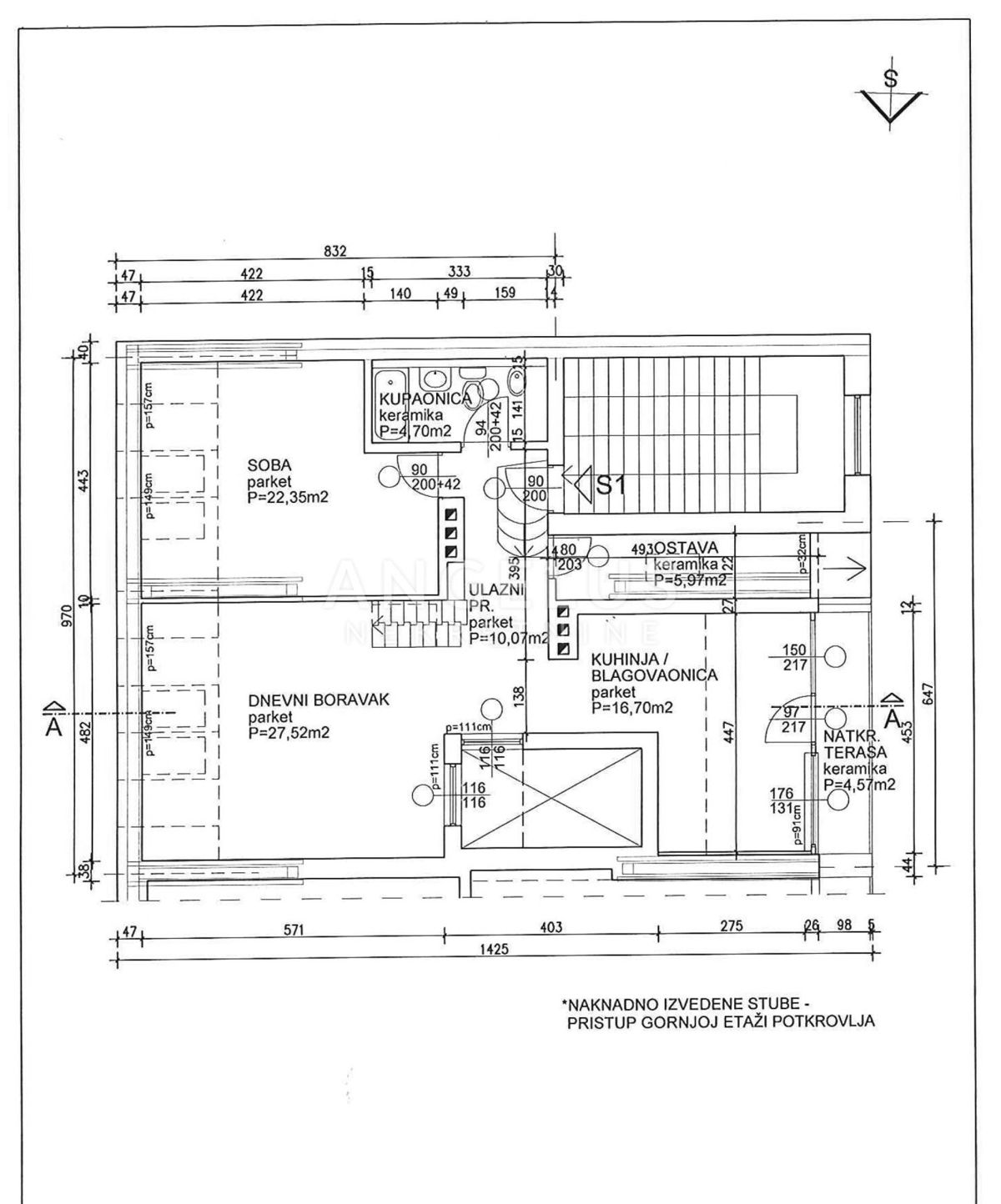 Stanovanje Donji grad, Donji Grad, 144,50m2