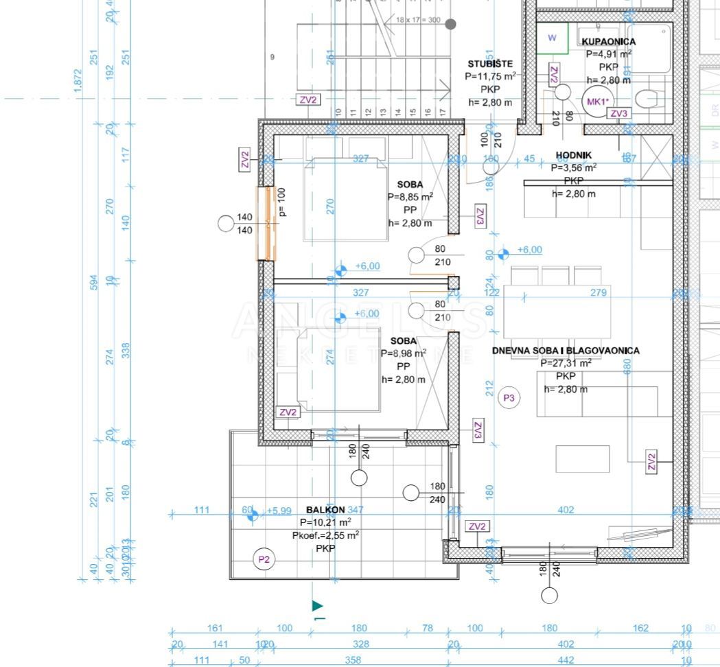 Stanovanje Kaštel Gomilica, Kaštela, 68m2