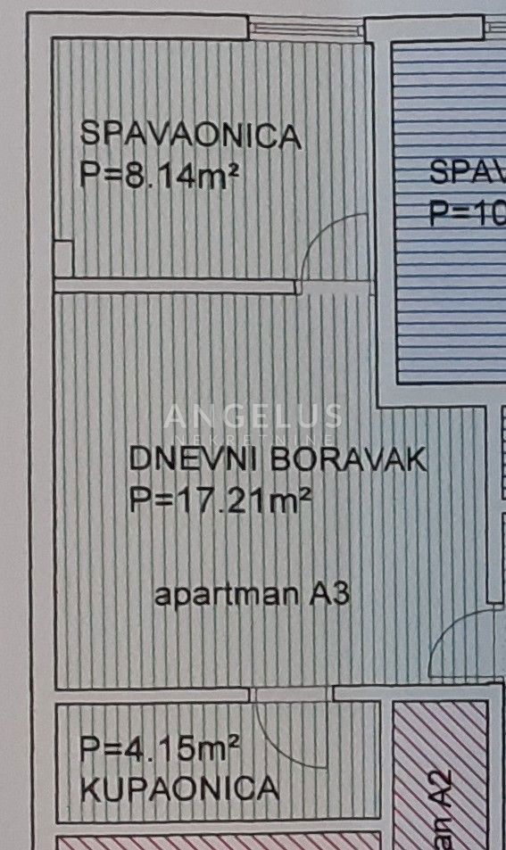 Šolta, Maslinica - enosobno stanovanje v centru Maslinice, 30 m2 PRODAJA