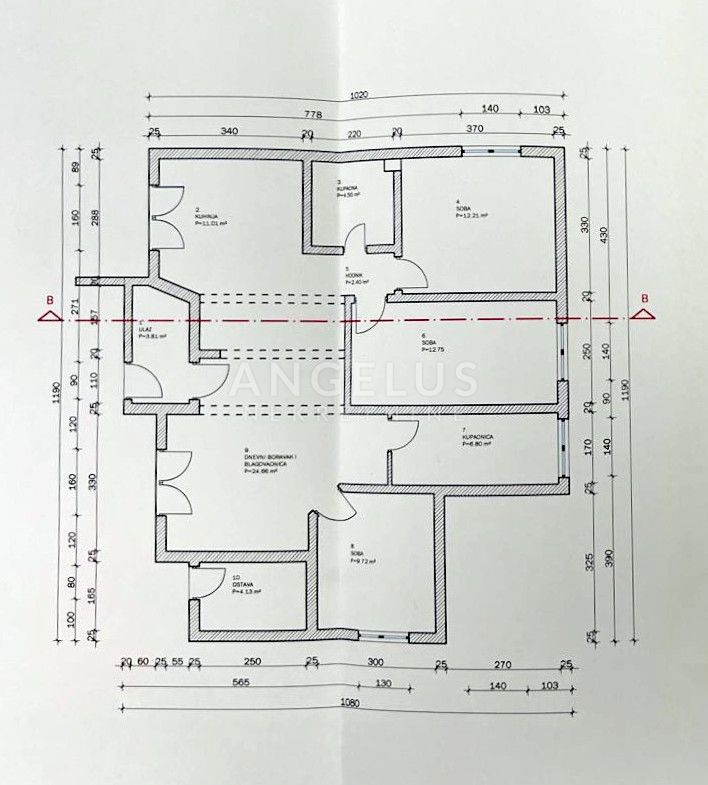 Hrvaška, Pelješac, Lovište – prostorno trisobno stanovanje v bližini plaže – 90 m2