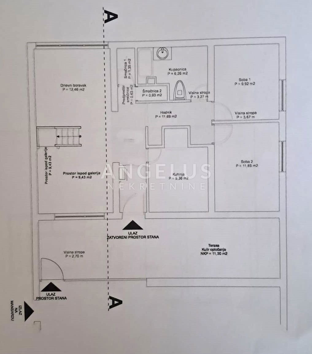 Stanovanje Cvjetno naselje, Trnje, 120m2