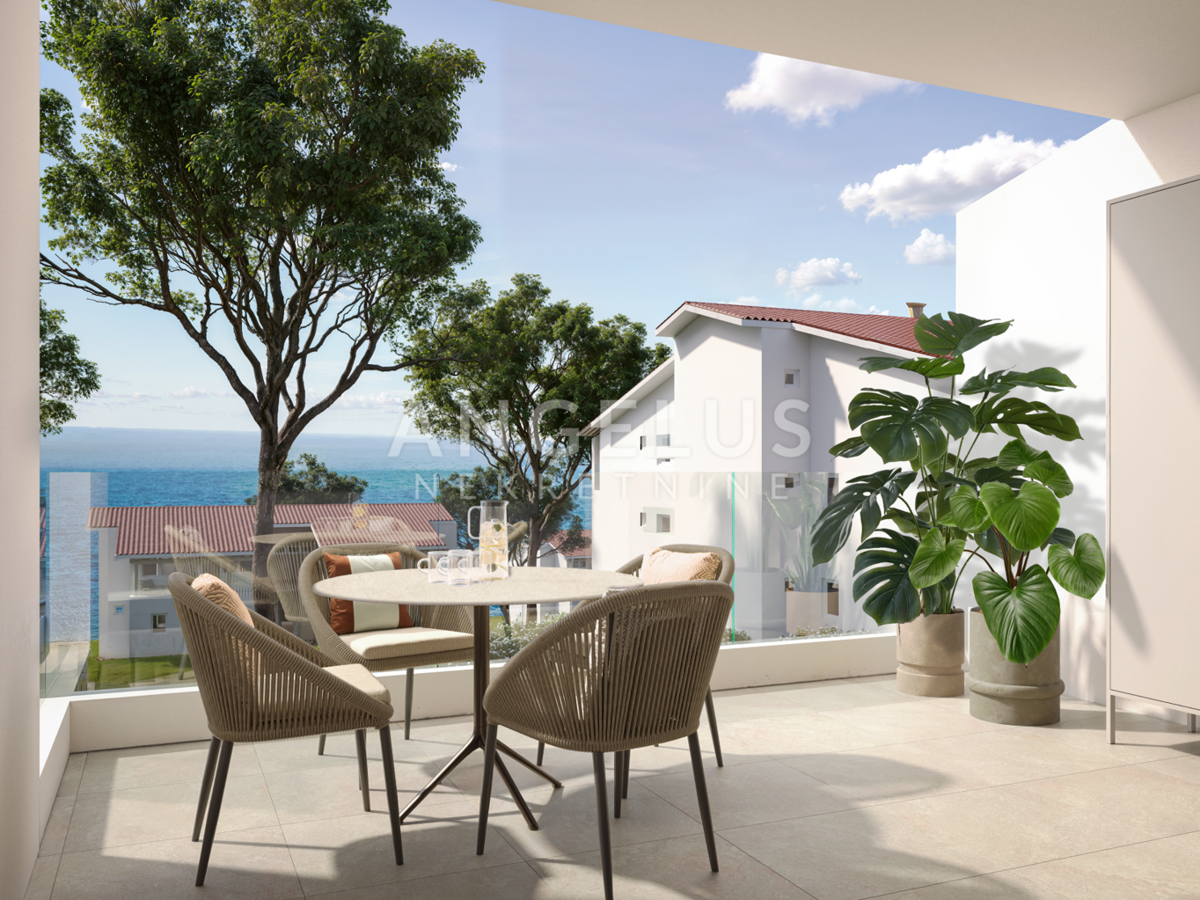 Novi Vinodolski, Mövenpick - stanovanje 80m2 s pogledom na morje