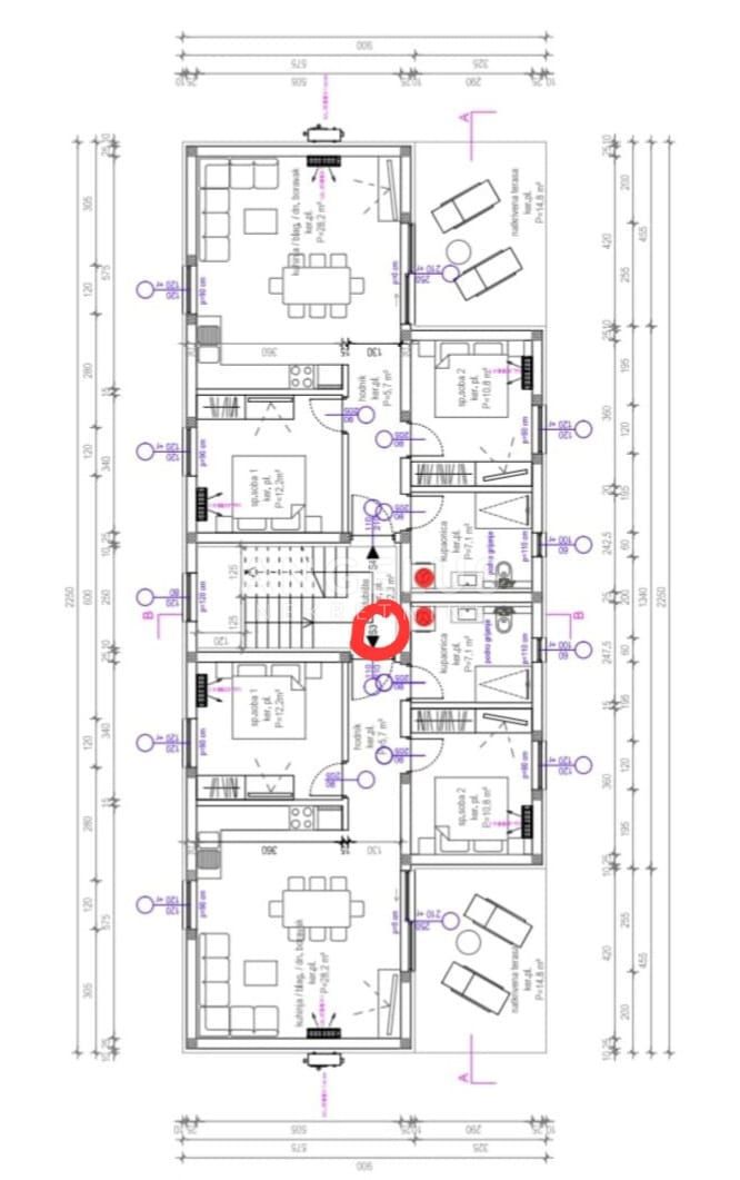 Stanovanje Privlaka, 92,15m2