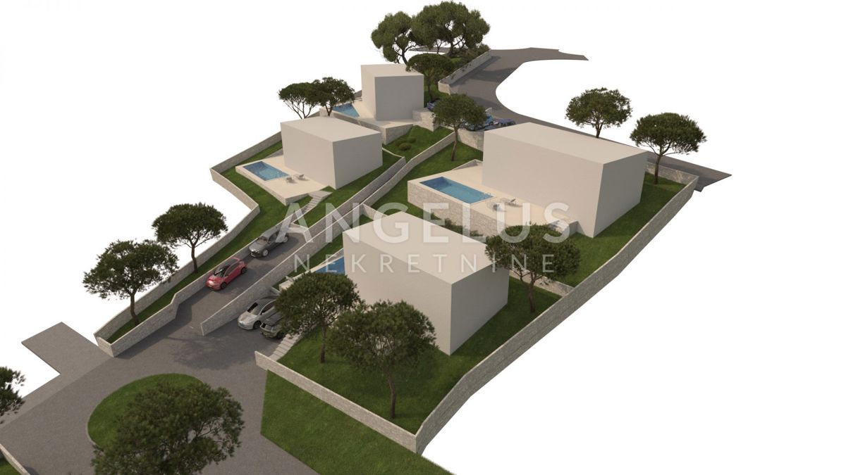 Brač, Milna - gradbeno zemljišče v bližini morja, 620 m2, PRODAJA