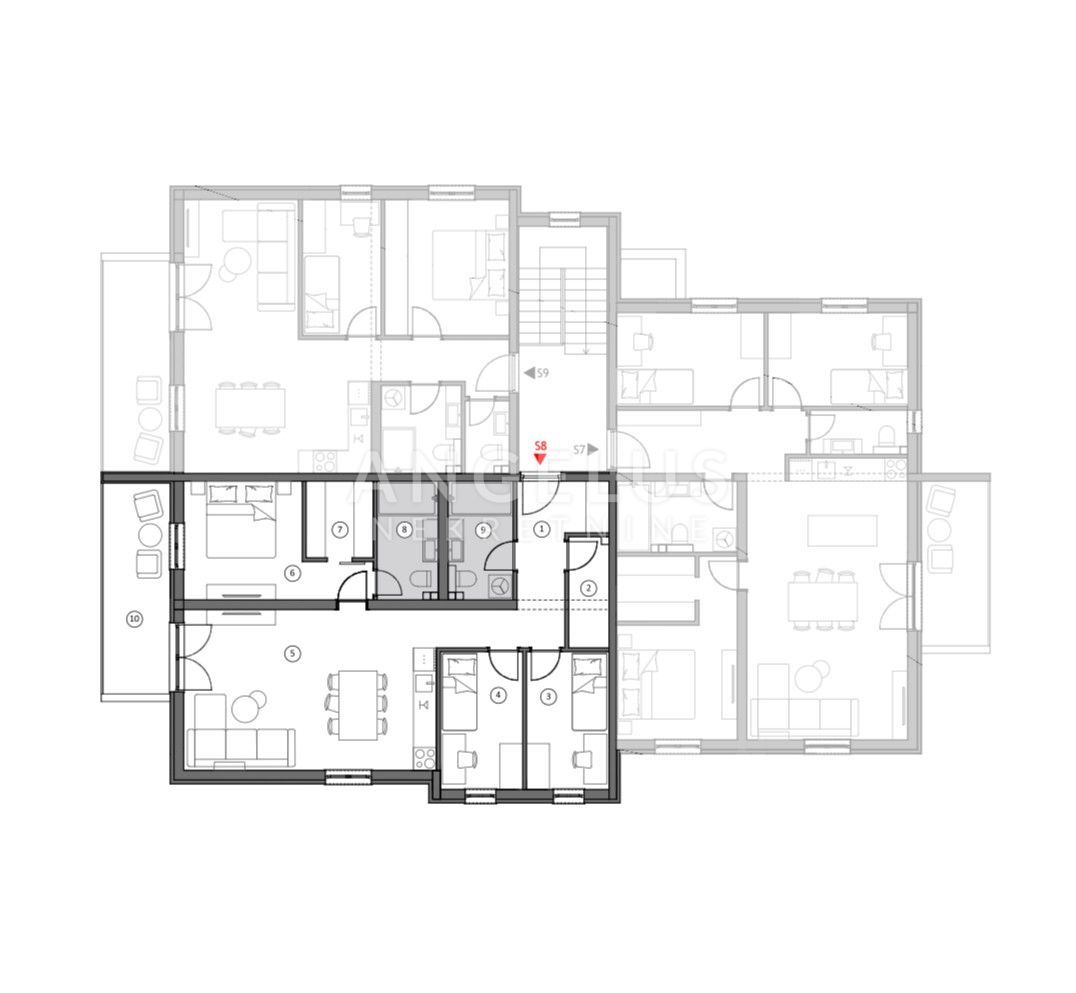 Hrvaška, Solin - trosobno stanovanje v NOVOGRADNJI, 93.40 m2, PRODAJA