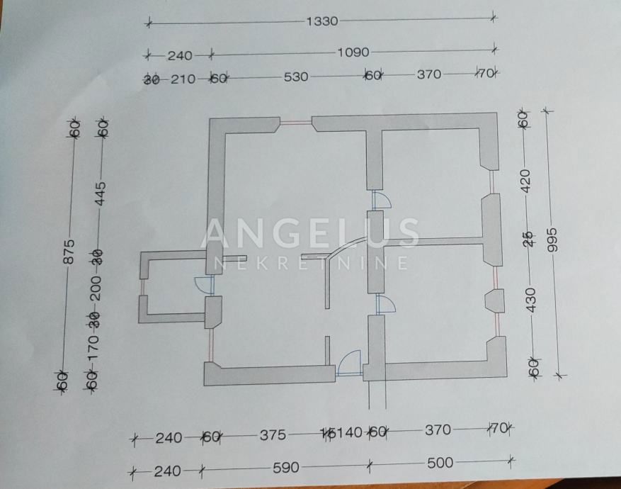 Stanovanje Monte Zaro, Pula, 81,36m2