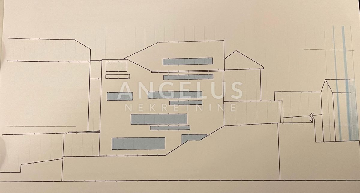 Brač, Milna - gradbeno zemljišče v bližini Rive, 400 m2