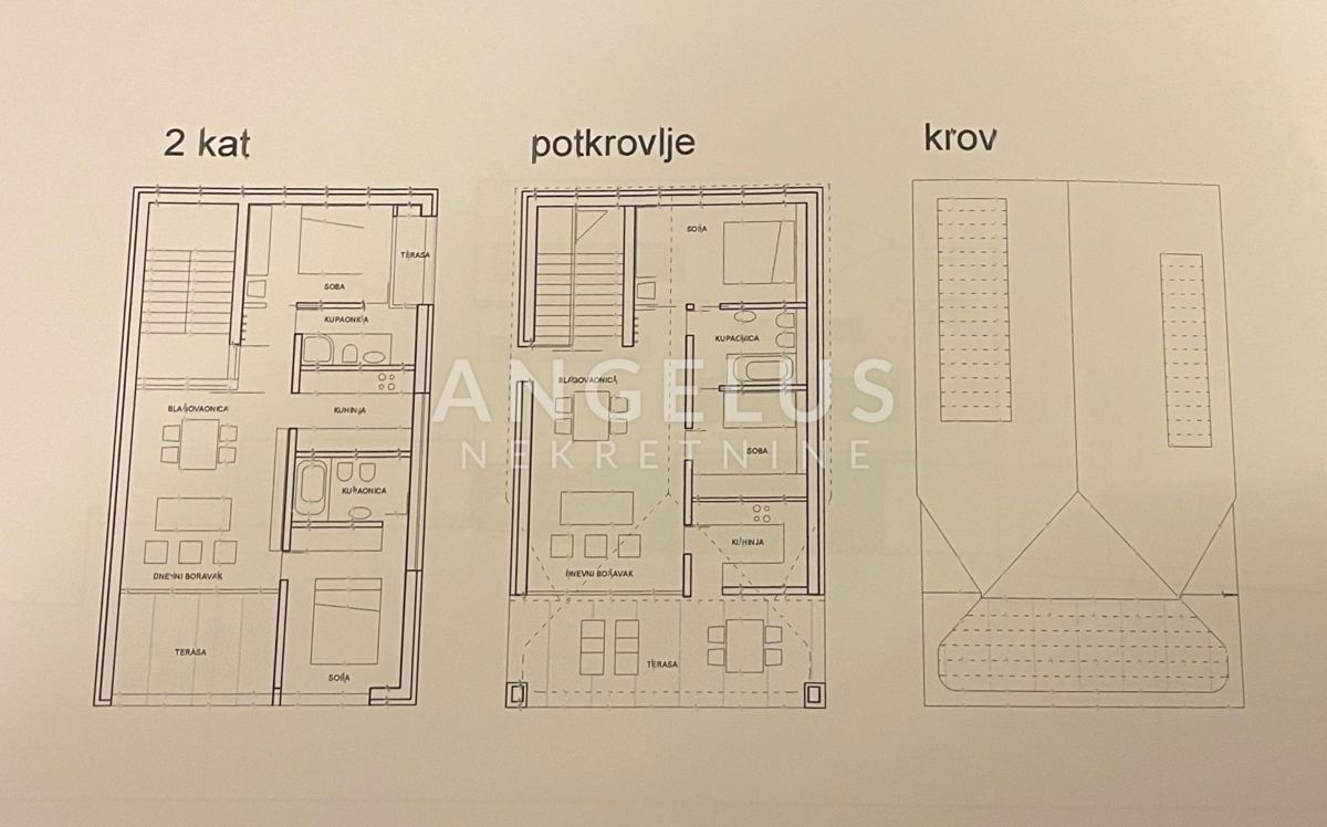 Brač, Milna - gradbeno zemljišče v bližini Rive, 400 m2