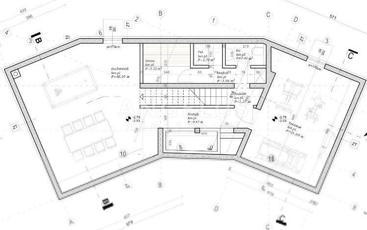 Split, Podstrana - Luksuzna vila z razgledom, 320m2