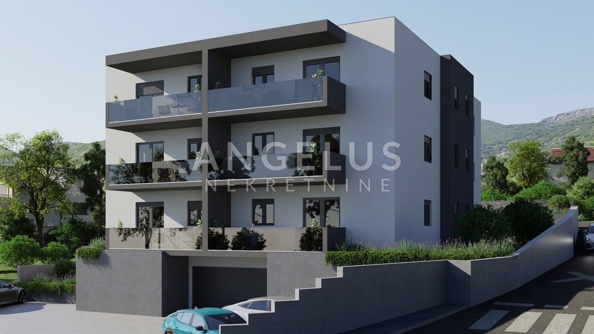 Hrvaška, Solin - Trisobno stanovanje v novogradnji, 92,00 m2, PRODAJA