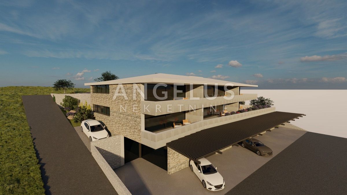 Otok Brač - zazidljivo zemljišče z lokacijskim dovoljenjem, PRVA VRSTA 1200 m2