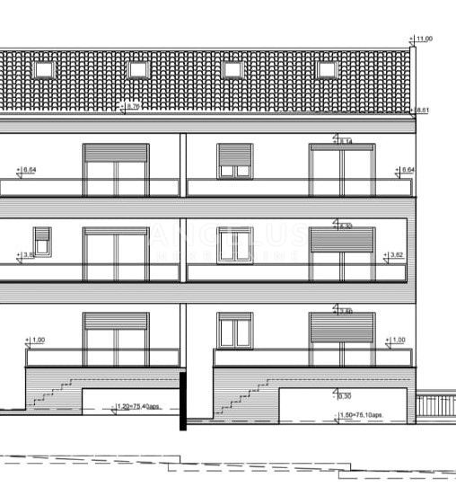 Čiovo, Trogir - dvosobno dupleks stanovanje, parking, novogradnja PRODAMO
