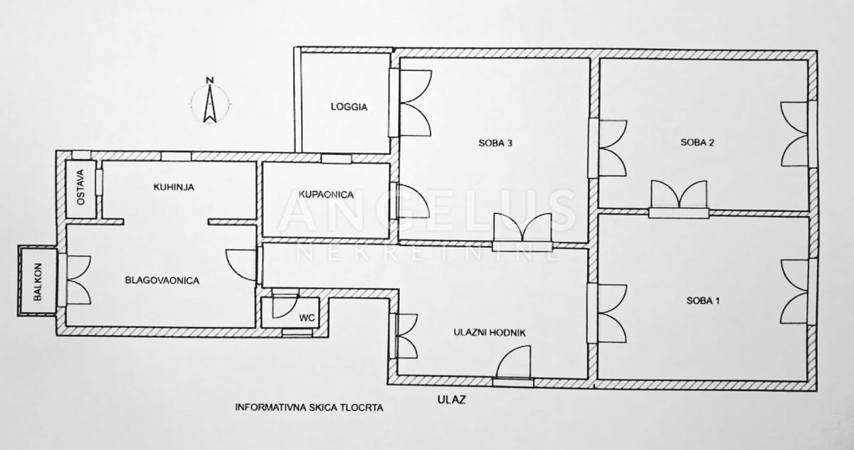 Stanovanje Donji grad, Donji Grad, 140m2