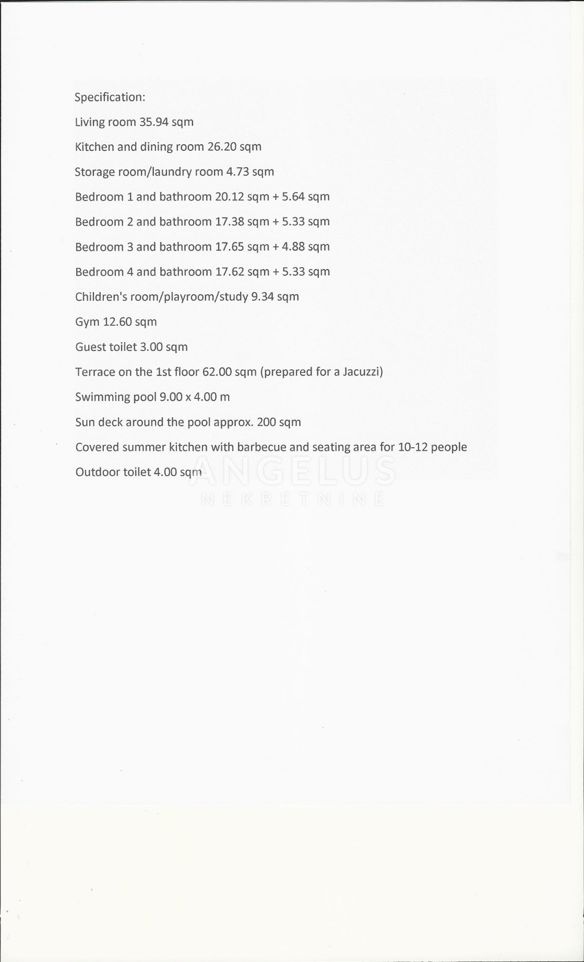 Kaštel Novi - novozgrajena mediteranska hiša z bazenom