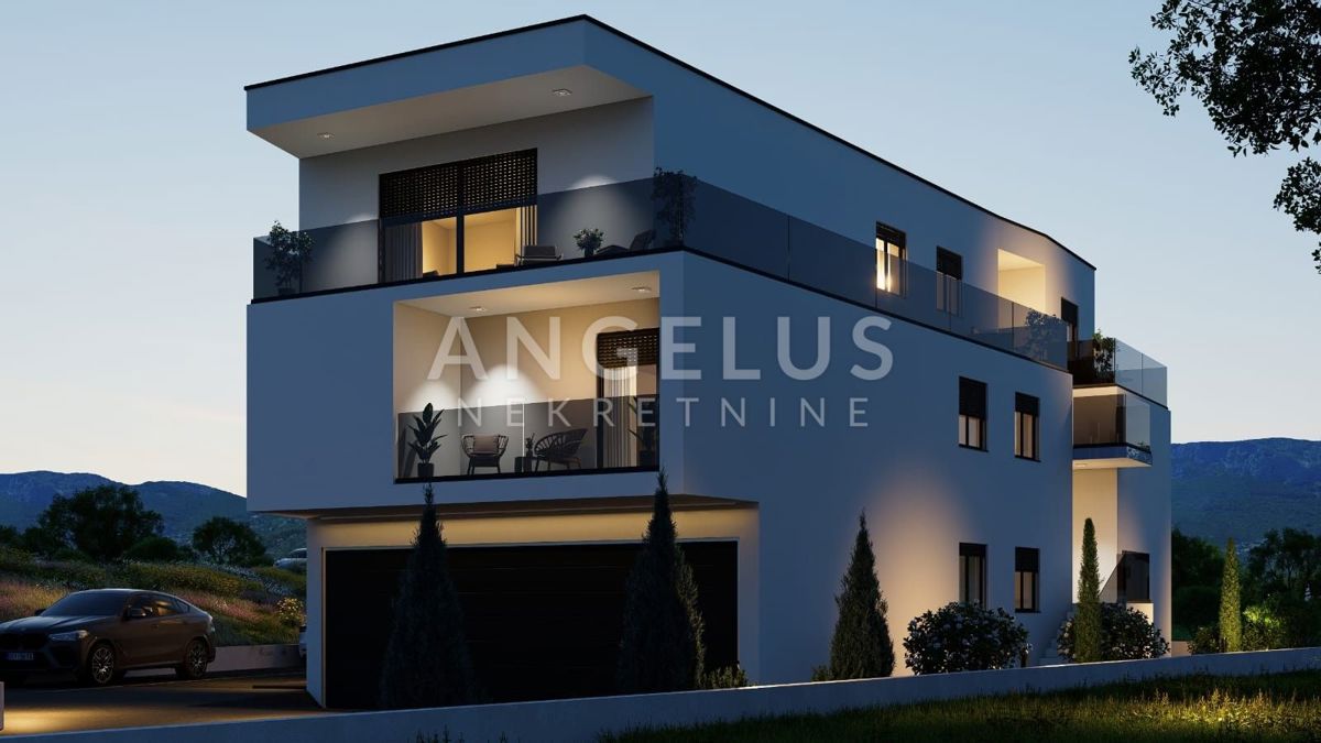 Kaštel Novi - dvosobno stanovanje, novogradnja NAPRODAJ