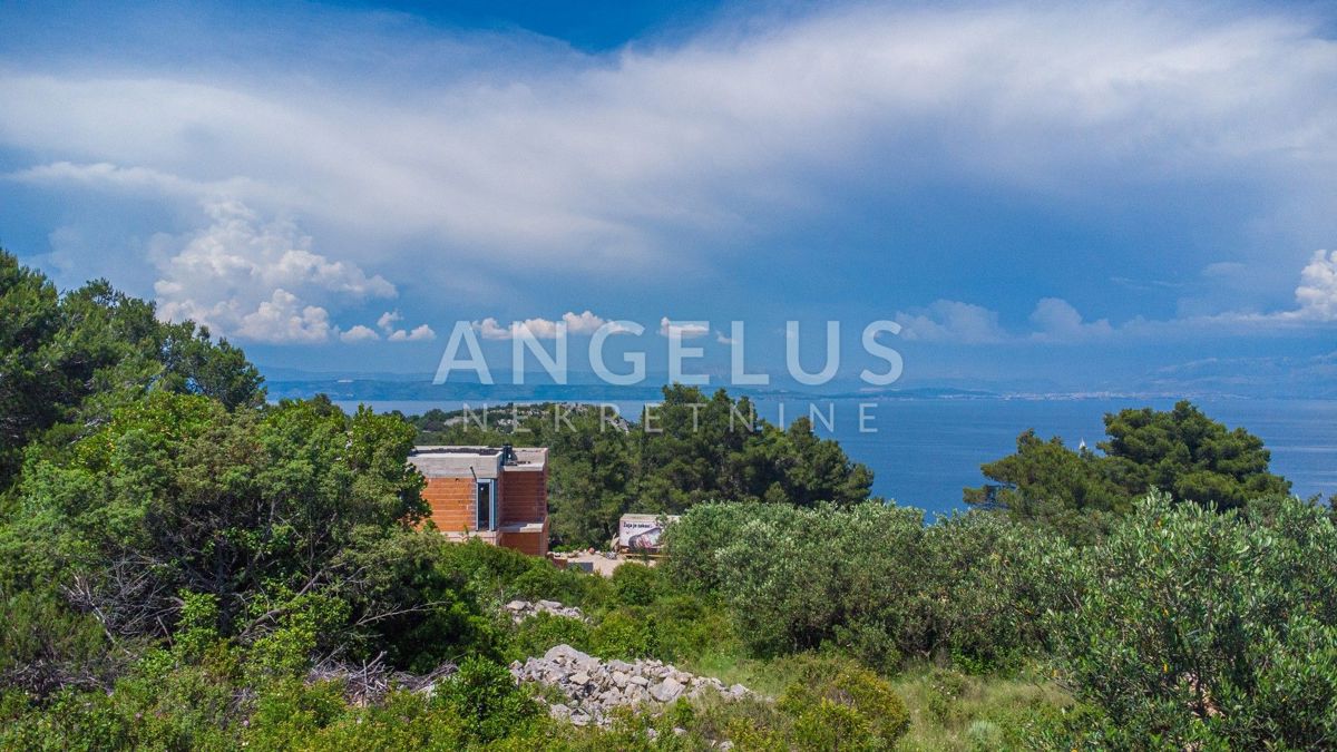 Šolta, Rogač - gradbeno zemljišče z odprtim pogledom, 1766 m2