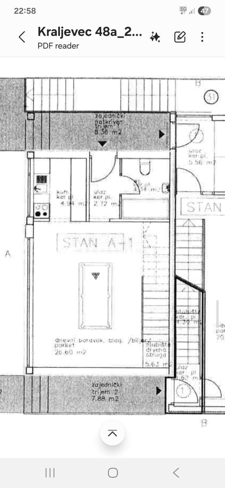 Stanovanje Tuškanac, Gornji Grad - Medveščak, 82m2