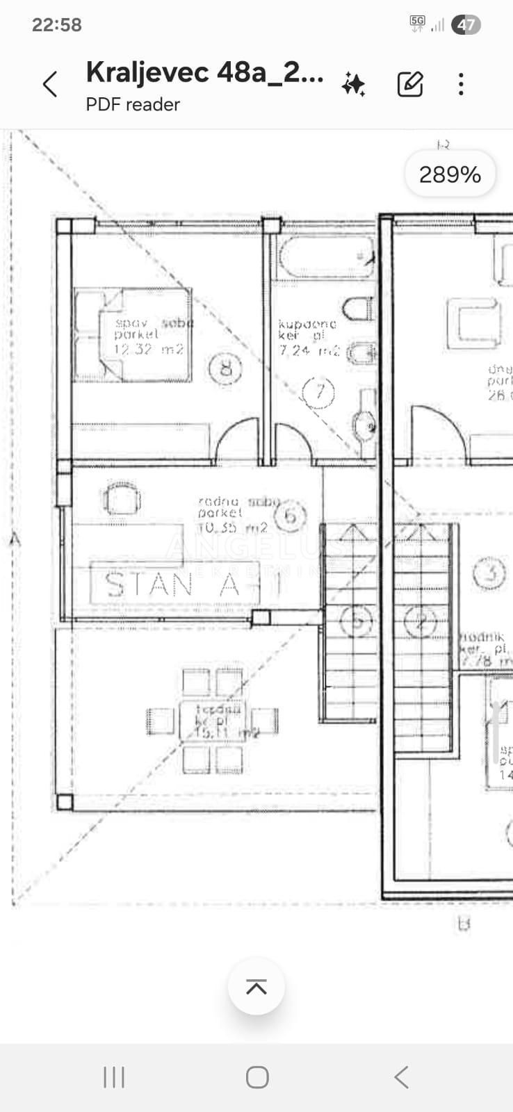 Stanovanje Tuškanac, Gornji Grad - Medveščak, 82m2