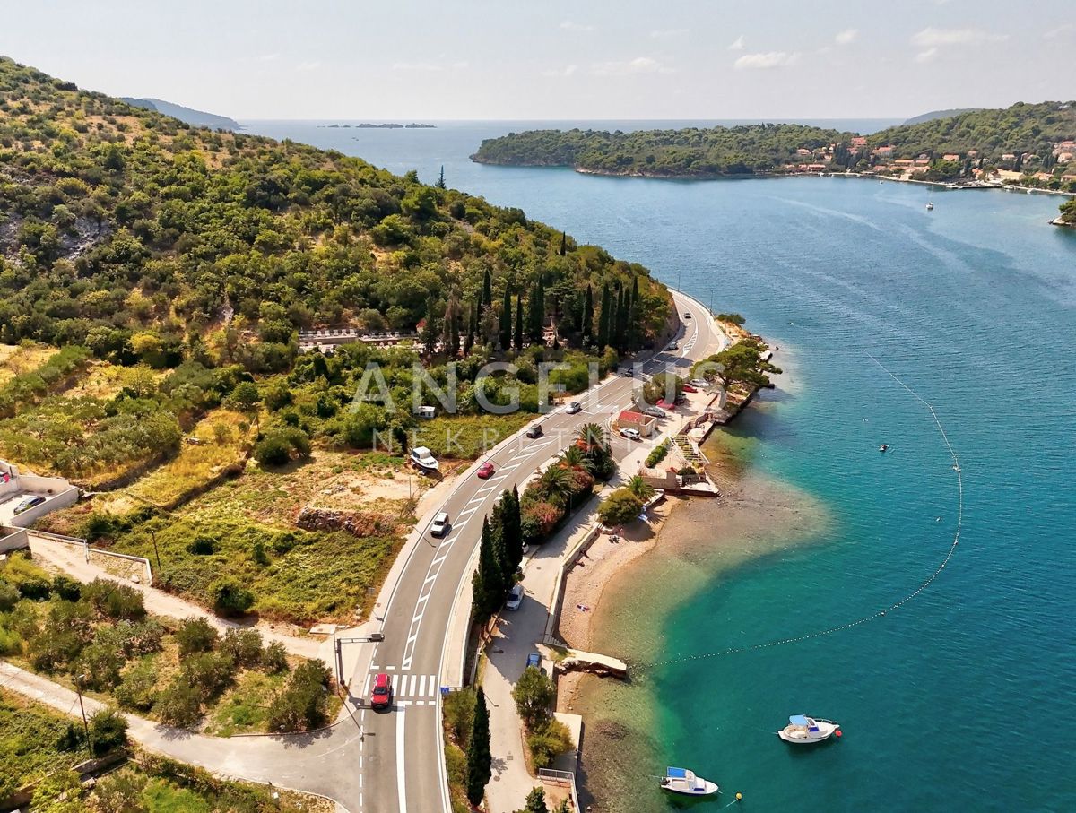 Hrvaška, Dubrovnik, Zaton Mali – atraktivno gradbeno zemljišče, 1150 m2 – PRODAJA