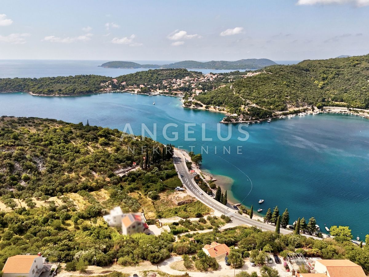 Hrvaška, Dubrovnik, Zaton Mali – atraktivno gradbeno zemljišče, 1150 m2 – PRODAJA