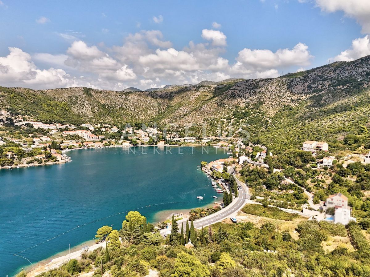 Hrvaška, Dubrovnik, Zaton Mali – atraktivno gradbeno zemljišče, 1150 m2 – PRODAJA