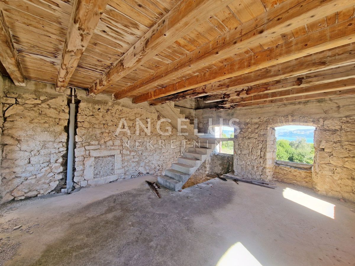 Hrvaška, Pelješac, Sreser, dve hiši za prenovo na odlični lokaciji - pogled na morje, NAPRODAJ