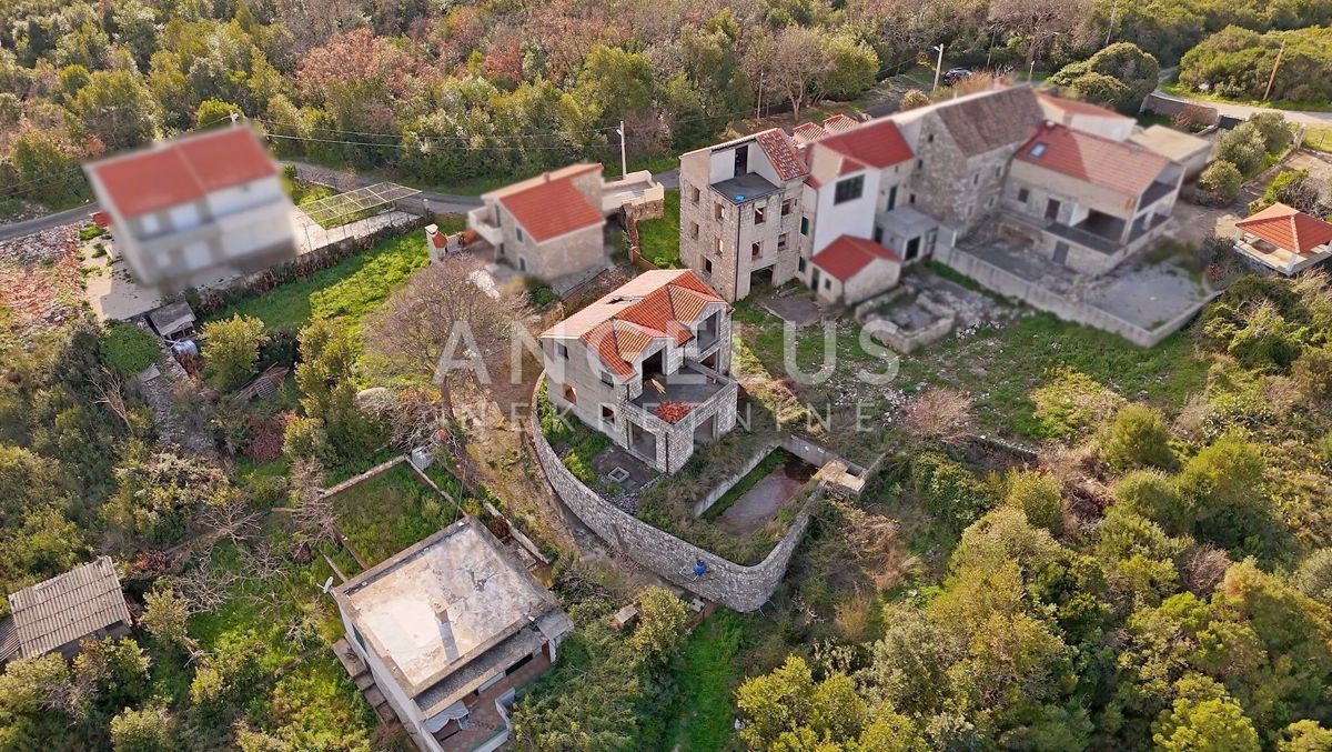 Hrvaška, Pelješac, Sreser, dve hiši za prenovo na odlični lokaciji - pogled na morje, NAPRODAJ