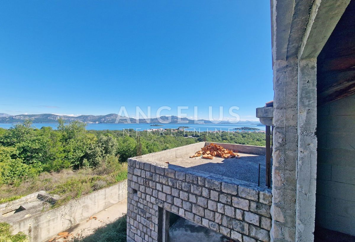 Hrvaška, Pelješac, Sreser, dve hiši za prenovo na odlični lokaciji - pogled na morje, NAPRODAJ