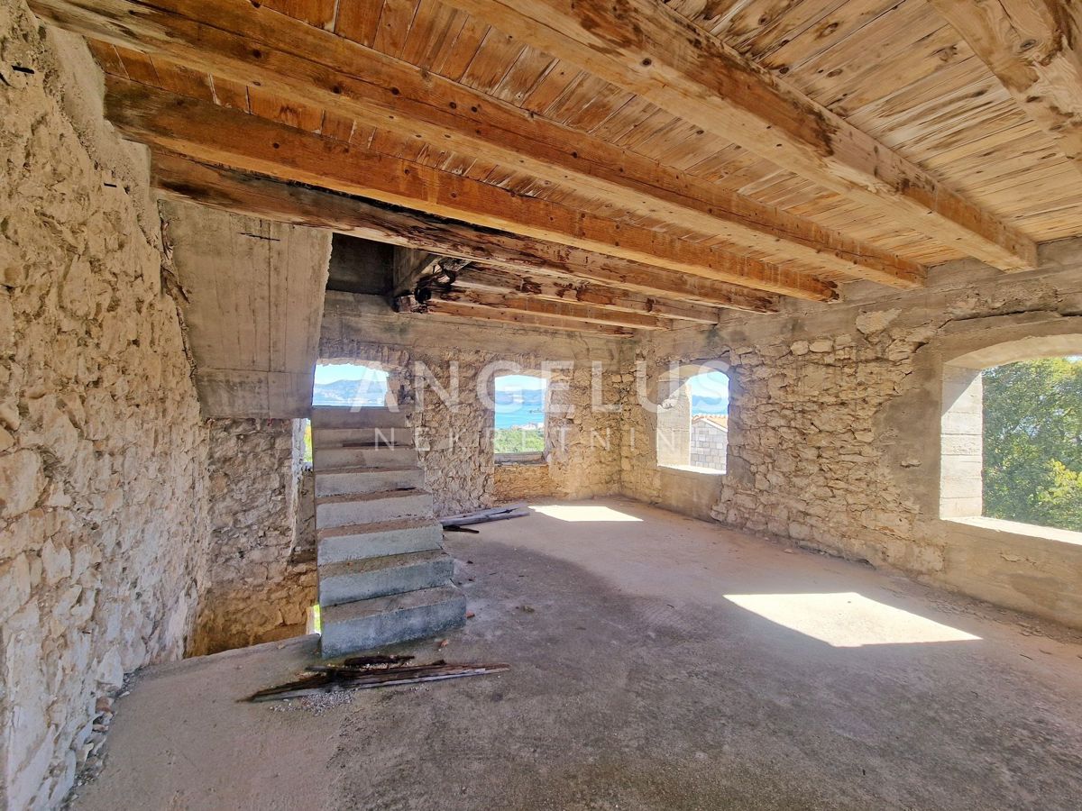 Hrvaška, Pelješac, Sreser, dve hiši za prenovo na odlični lokaciji - pogled na morje, NAPRODAJ