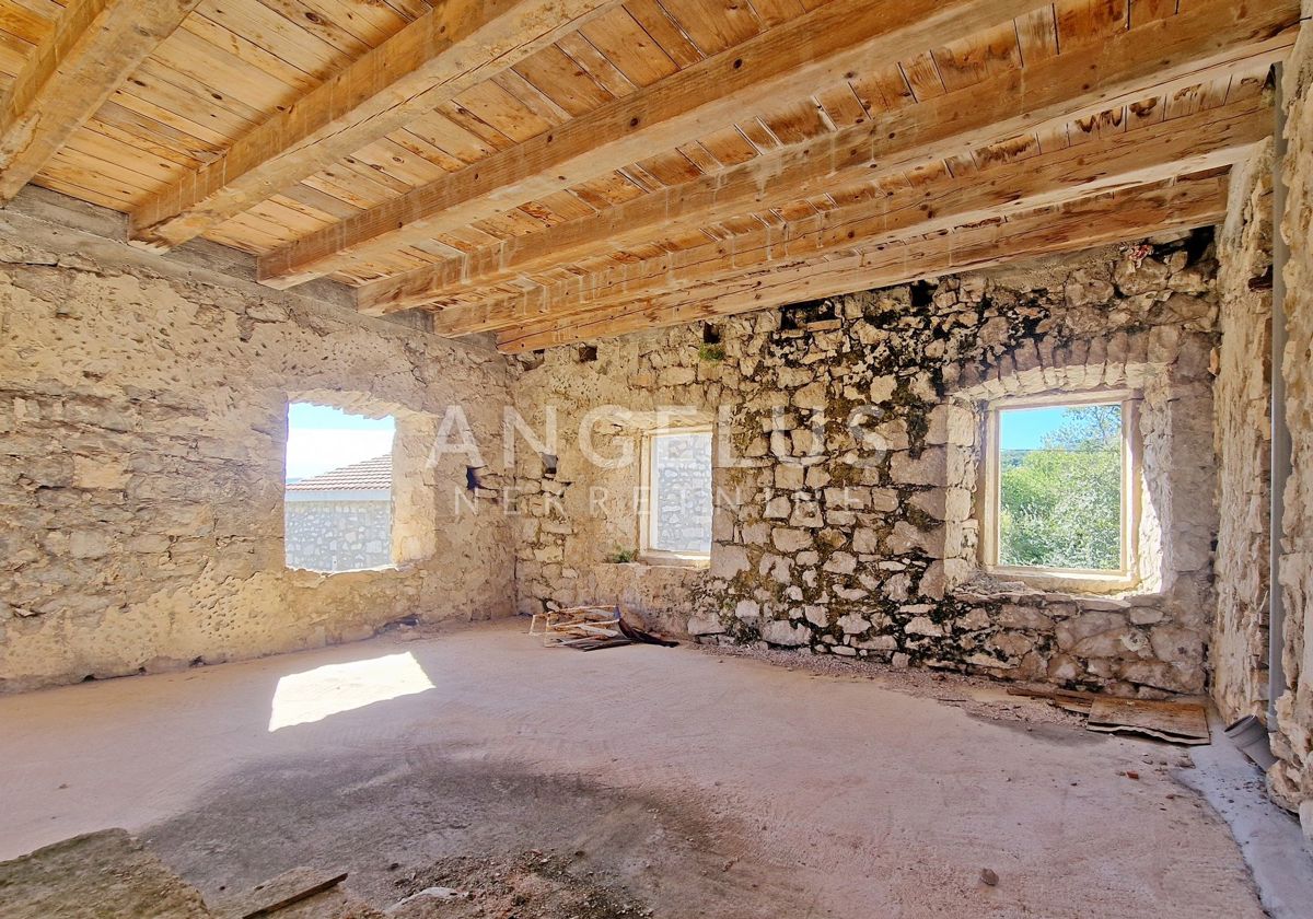 Hrvaška, Pelješac, Sreser, dve hiši za prenovo na odlični lokaciji - pogled na morje, NAPRODAJ